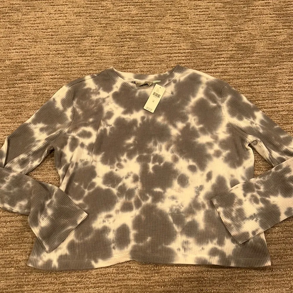 Anthropologie Thermal Tie Dye Long Sleeve - Image 2