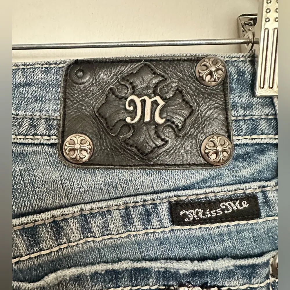 Miss Me  Studded Cross Boot Jeans - Image 3