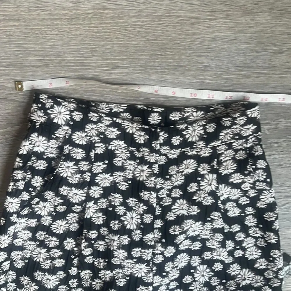 NEW SISTER JANE Floral Jacquard Trousers Black - Image 5