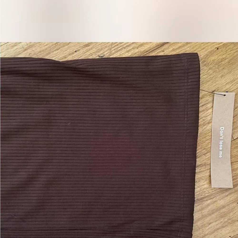 Reformation  Brown Ribbed Jumpsuit Size Large - Image 8