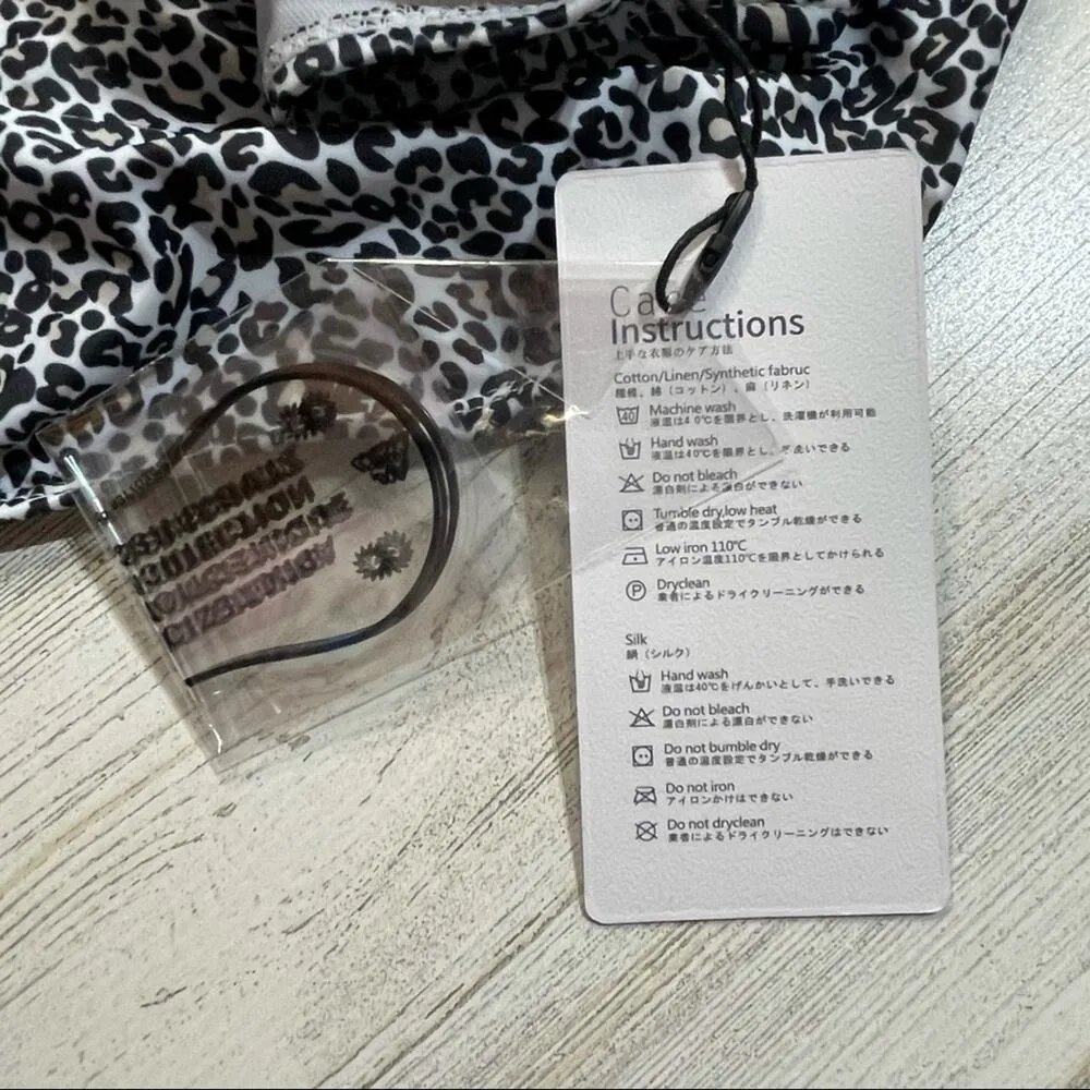 Exlura Swim Suit One-Piece Strappy Back Animal Print - Image 7