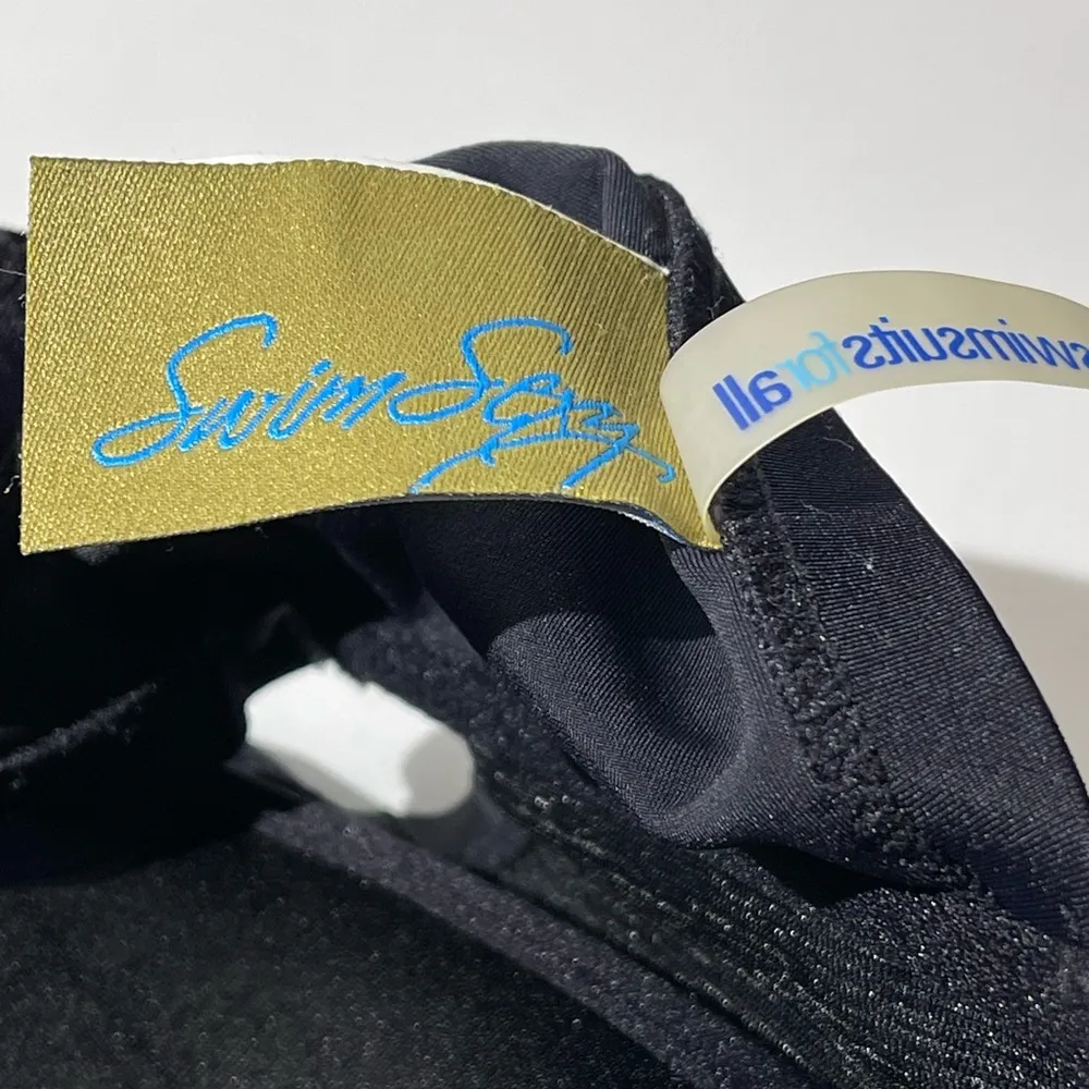 Two piece swimsuits for all shore club. Black Size 18W - Image 8