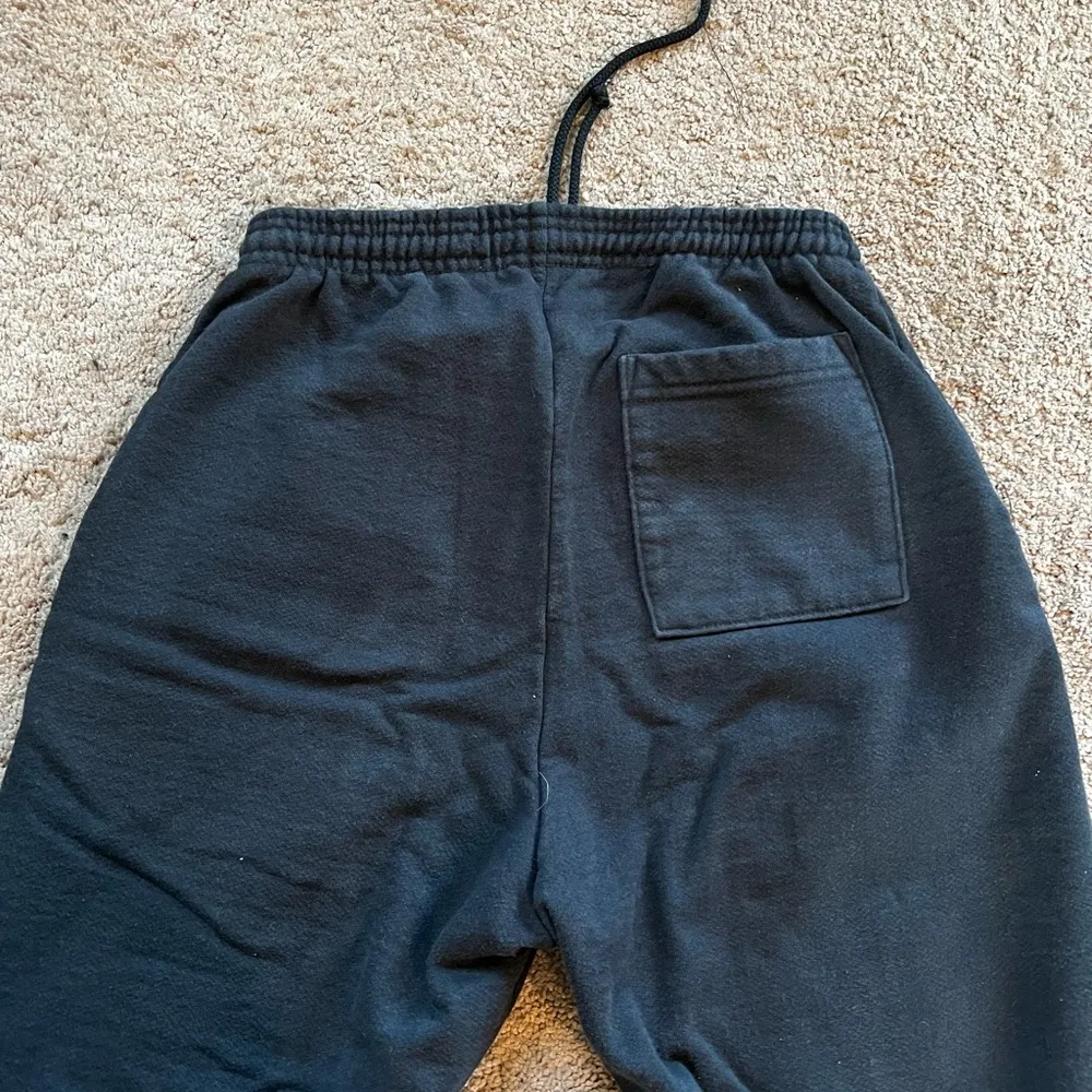 Los Angeles Apparel 14oz Heavyweight Cotton Open Leg Sweatpants - Image 2