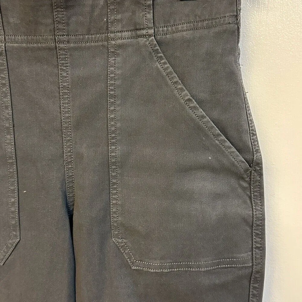 SPANX Stretch Twill Cargo Jogger‎ Washed Black- Women's Size Small - Image 2