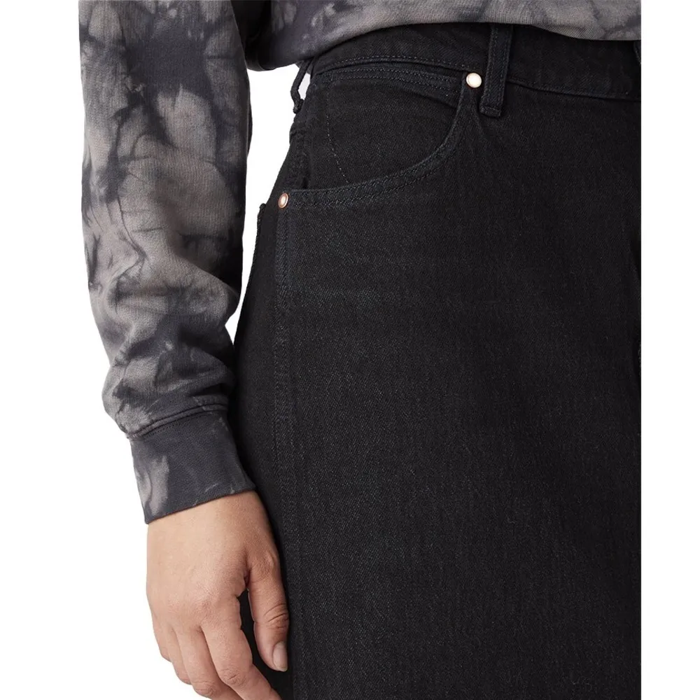 Like new Wrangler black jean midi mom skirt - Image 3