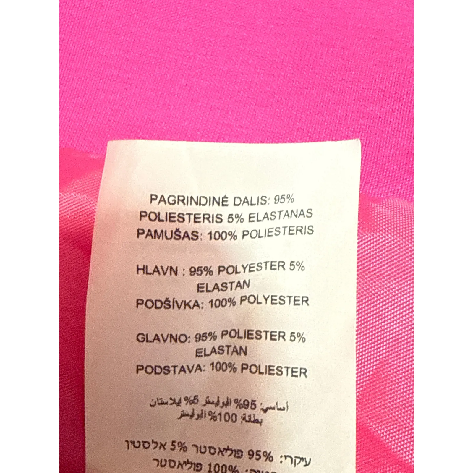 Missguided Women's Pink Notch Collar Button Long Sleeve Blazer Coat Jacket Sz 0 - Image 4