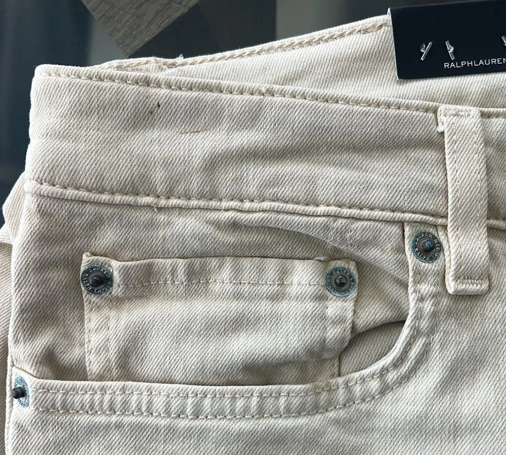 Lauren Ralph Lauren Curvy Mid-Rise Skinny Leg Jeans, Size 18, W34 L30 New w/Tag - Image 6