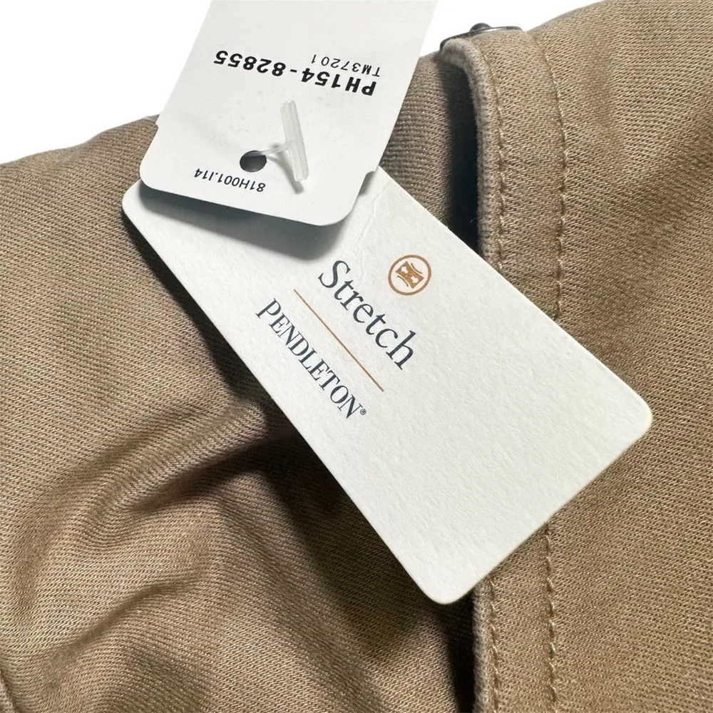 NWT Pendleton Size 16 Petite Modern Casual Essential Pants Stretch MSRP $128 - Image 5