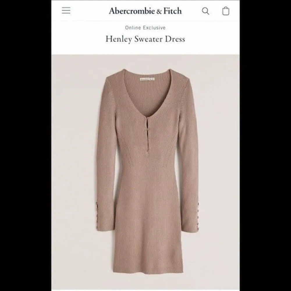 ✨Abercrombie Henley Sweater Dress✨ - Image 2