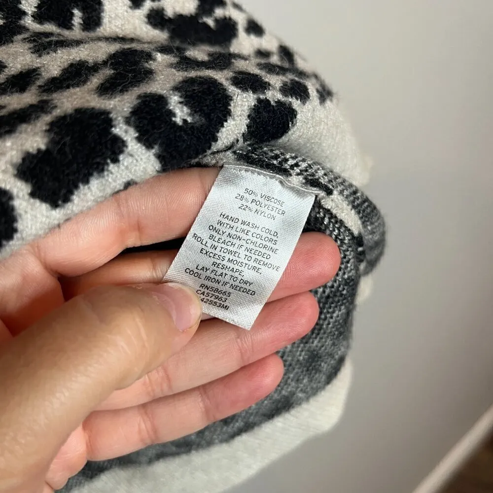 Rachel Parcell leopard print crewneck sweater - Image 5