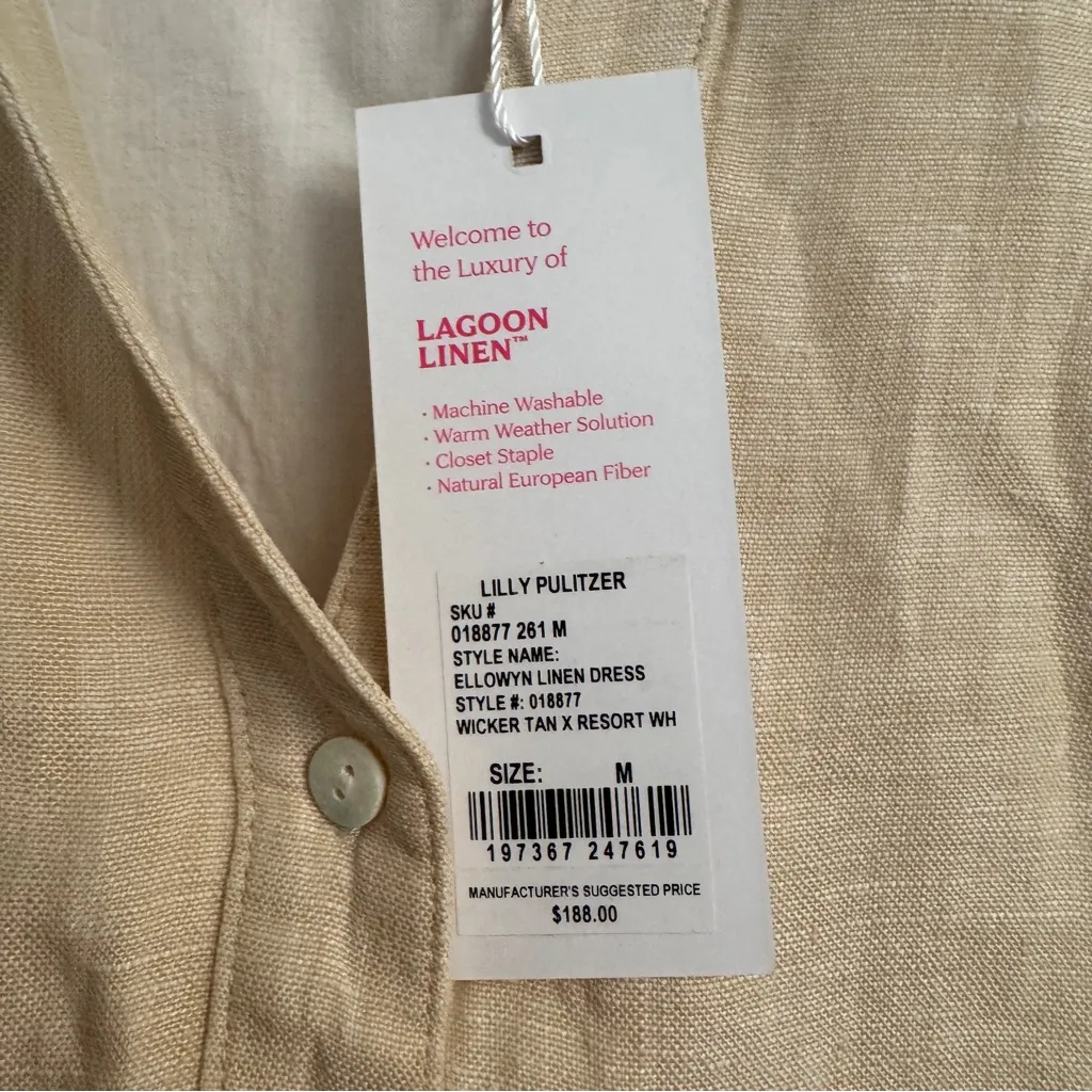 Lilly Pulitzer Ellowyn Linen Dress - Image 4