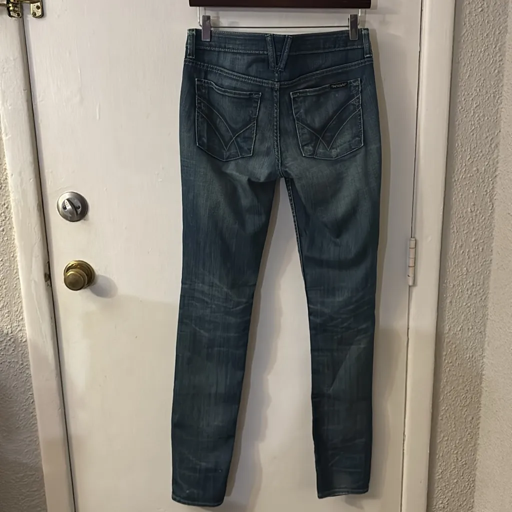 William Rast Blue Ultra Skinny Denim Jean 27 Justin Timberlake Casual Preppy - Image 3