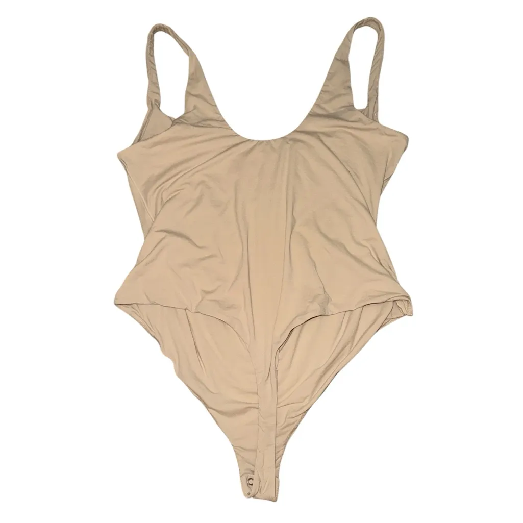 Skims BNWOT tan sienna snap button bodysuit women’s plus size 3X - Image 2