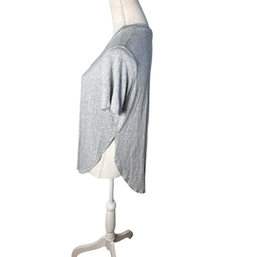 Joah Brown Live In Slouchy Tee - Grey One Size - Image 4