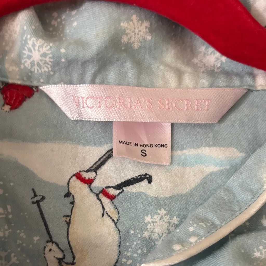 NWOT Victorias Secret Snowman PJ Set - Image 3