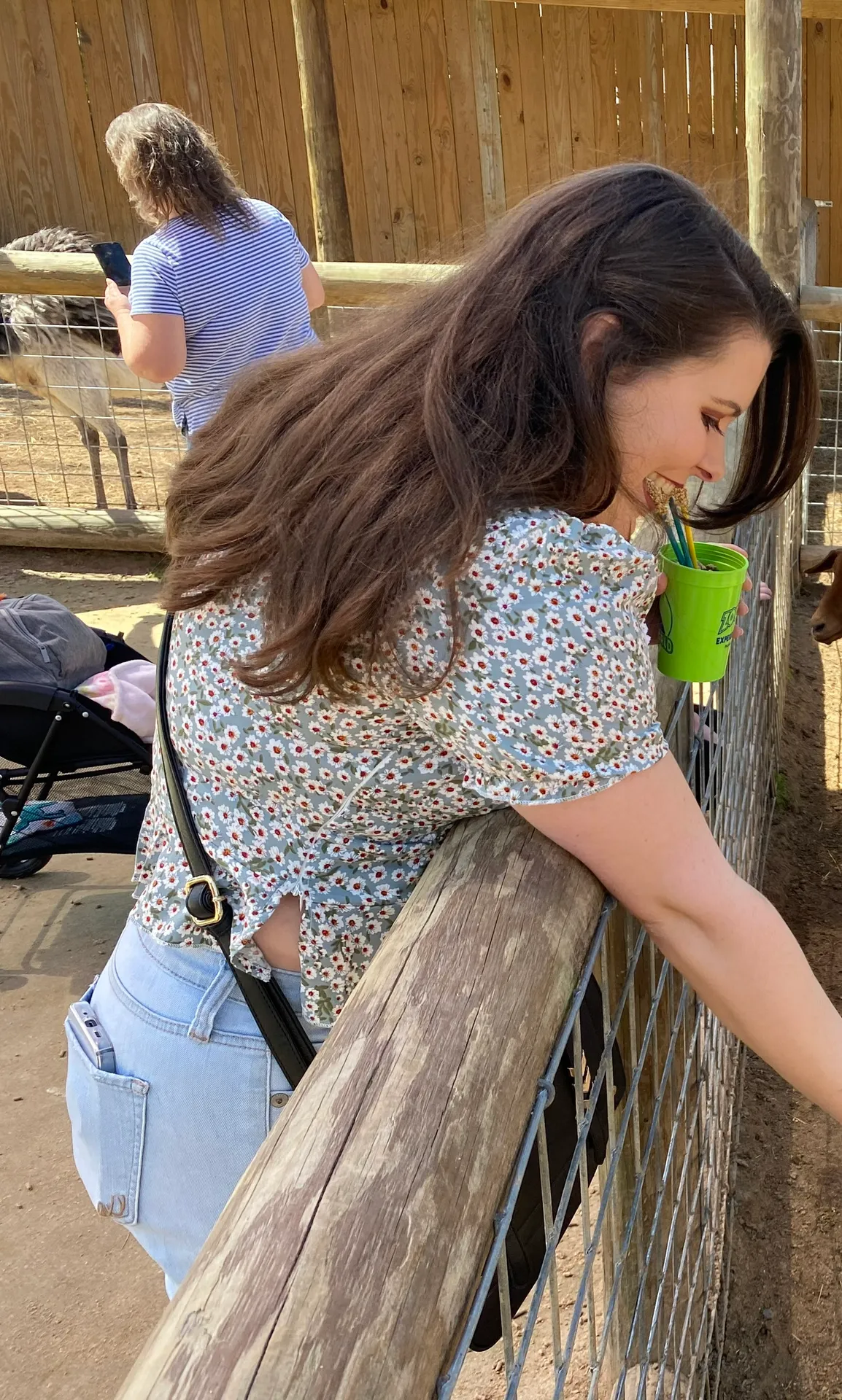 Floral Blouse Size L - Image 4