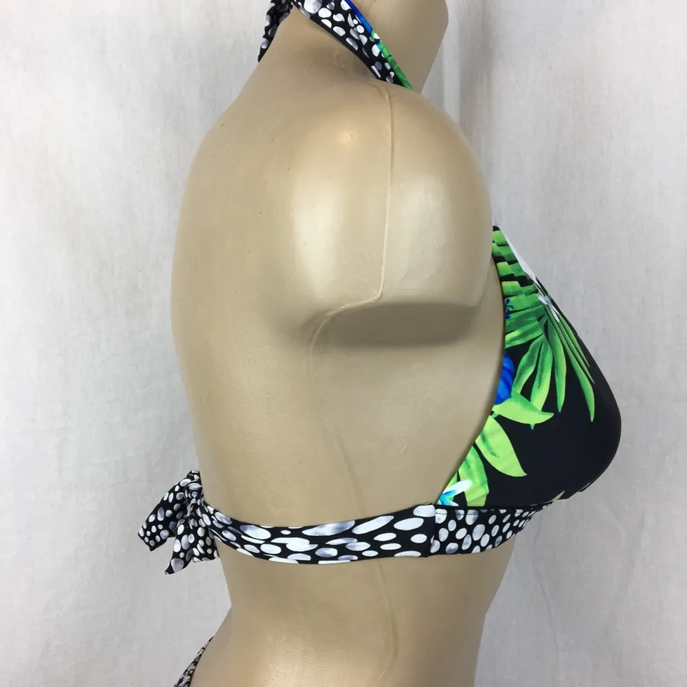 Coco Reef Reversible Print 2 Piece Bikini Bathingsuit Swimsuit NEW - Image 5