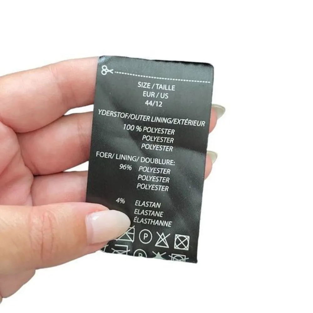 PHILOSOPHY BLUES ORIGINAL Long Jacket‎ Blue Size 12 - Image 4