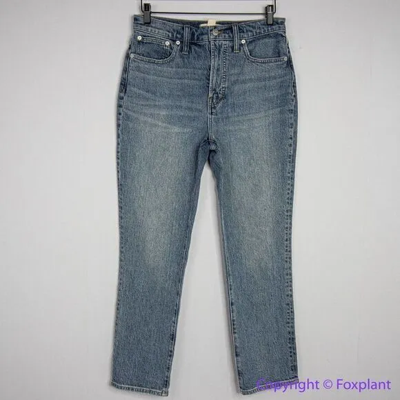 NEW Madewell The Perfect Vintage Jean in Heathcote Wash,‎ 28 - Image 3