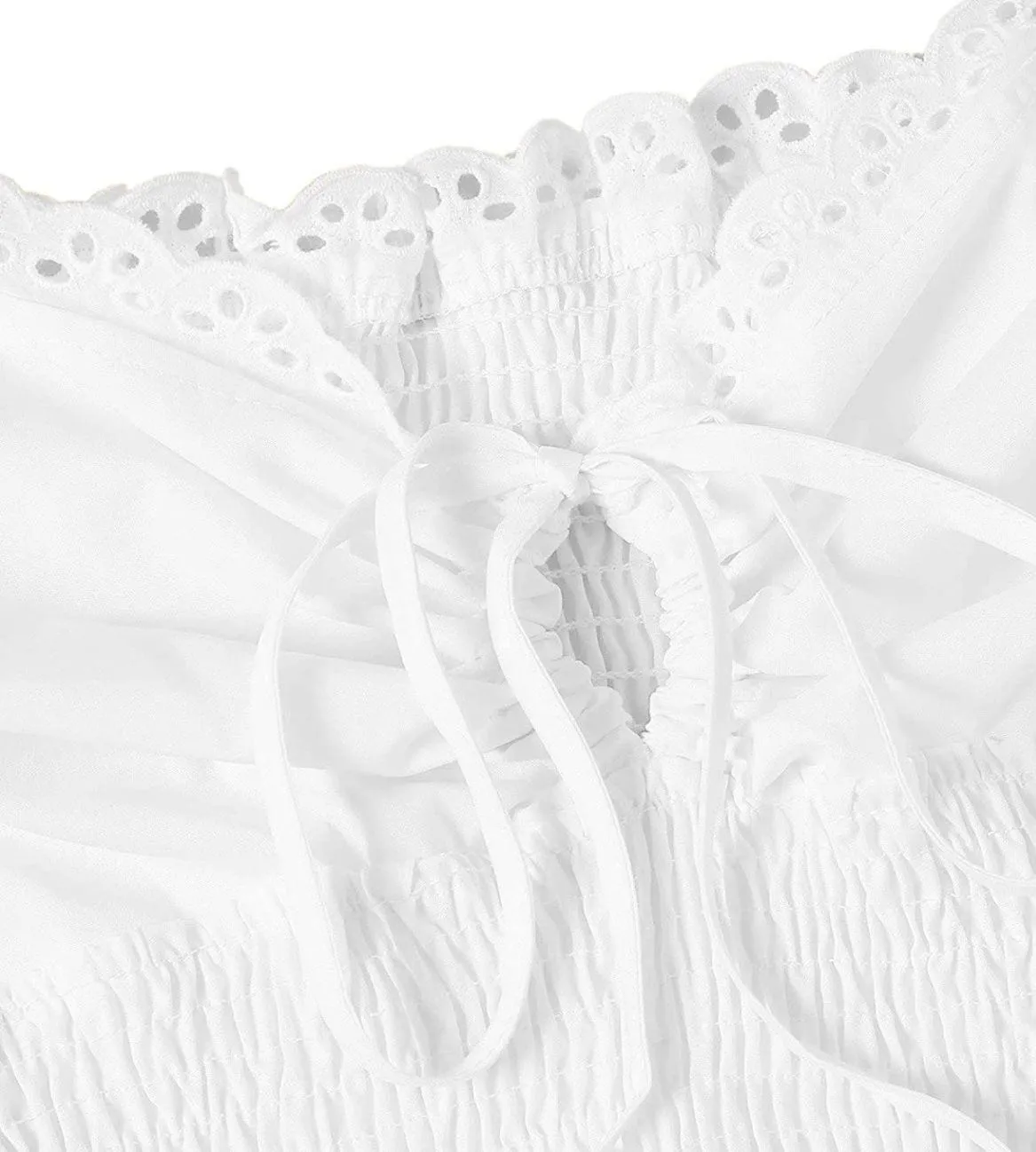 Boutique white crop top - Image 2