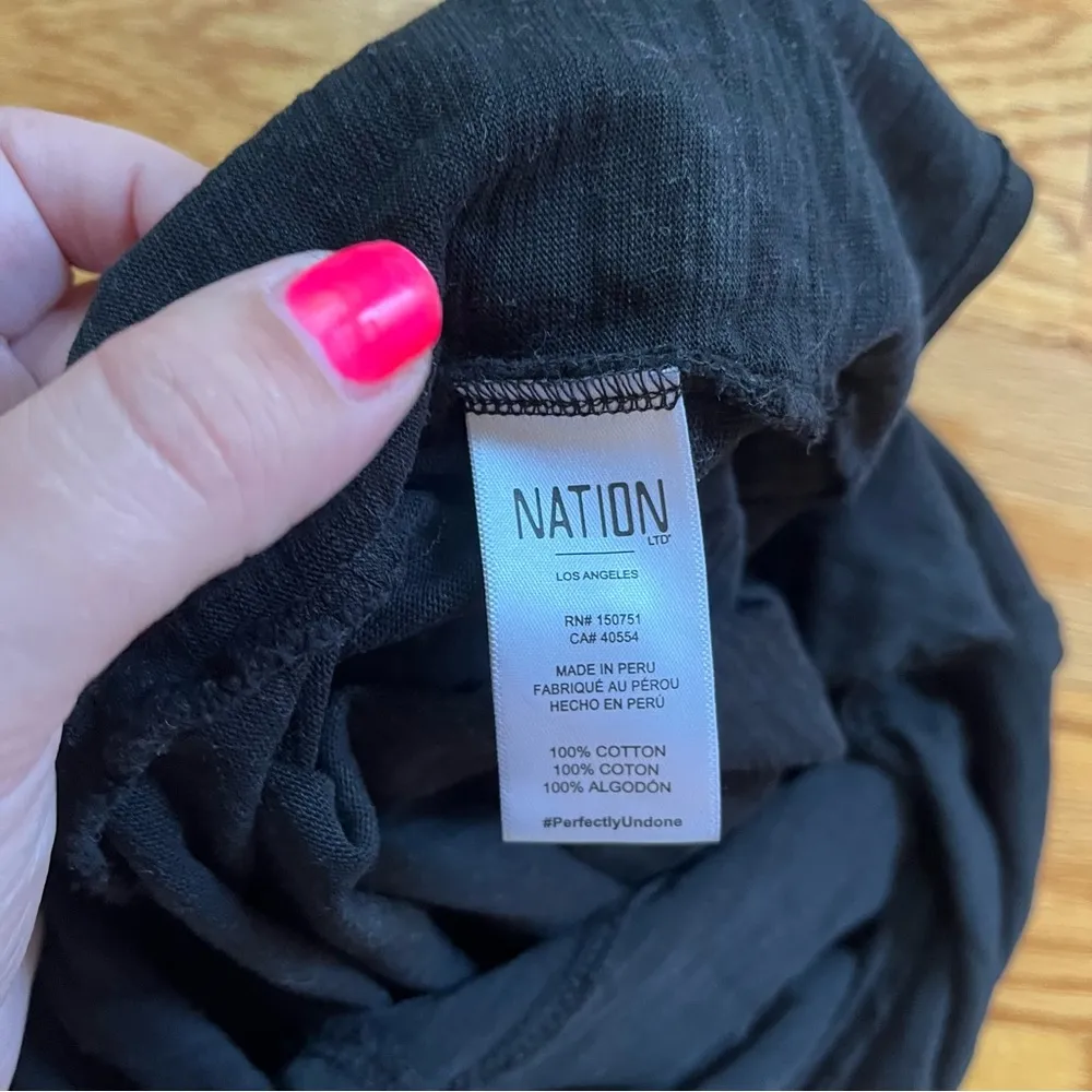 - Gidget Utility Romper in Jet Black size small - Image 6