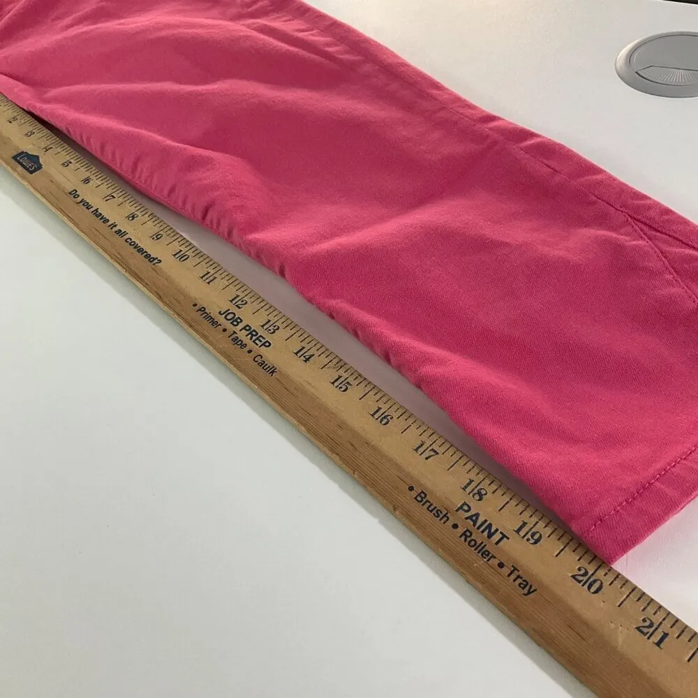 Kut From The Kloth Womens Pink Cropped Jeans Size 6 preppy casual - Image 4