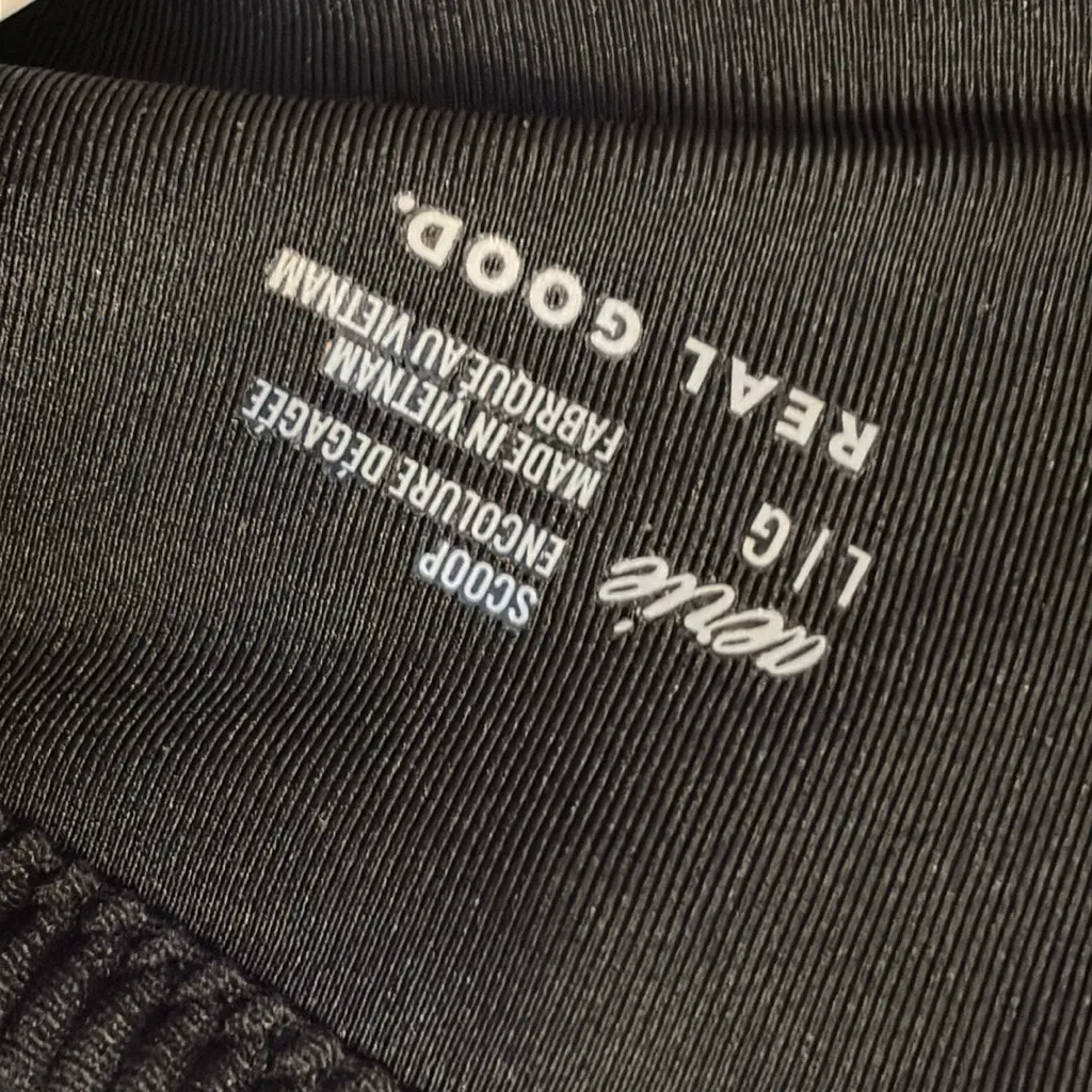 Aerie Black Scoop Neck Top - Image 2