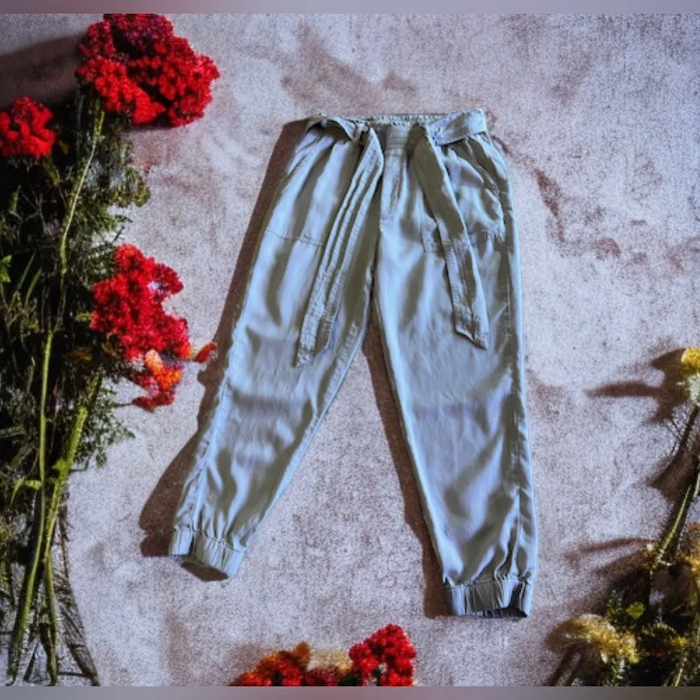 ABERCROMBIE & FITCH | Belted Utility Joggers NWT Size M Cotton - Image 3