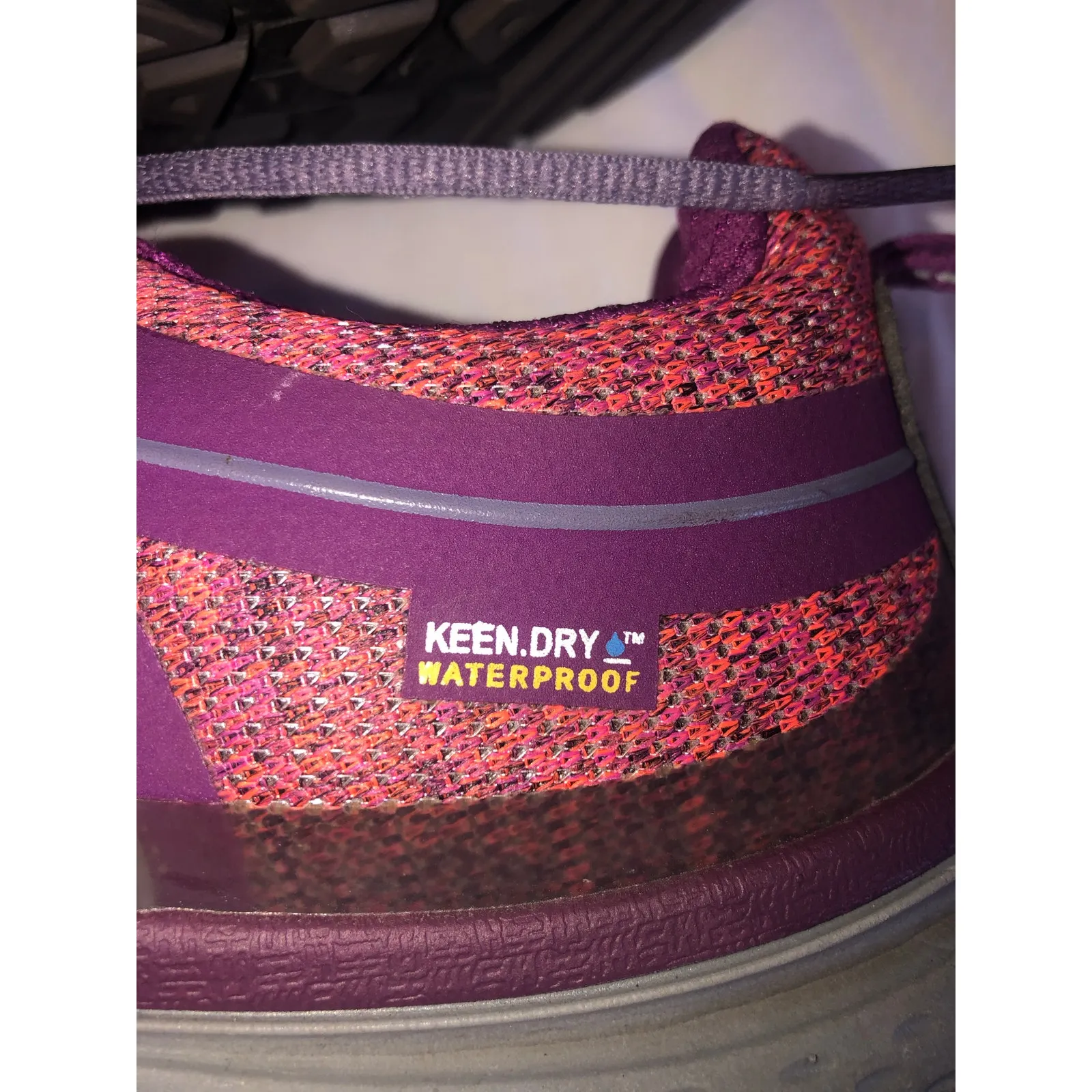Keen Hiking Shoes Womens Size 10 Terradora Waterproof Red Purple Gorpcore Sporty - Image 2