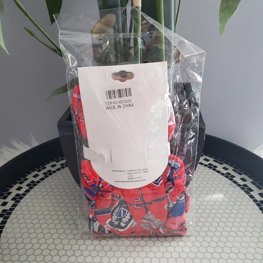 Ana Beauty New York Red Navy Blue Hair Turban Cap Size OSFM - Image 2