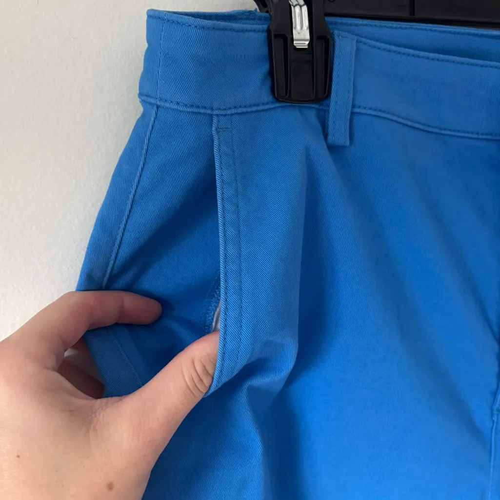 J. Crew Wide Leg Chino Pant Sail Blue High Waist Trouser - Image 5