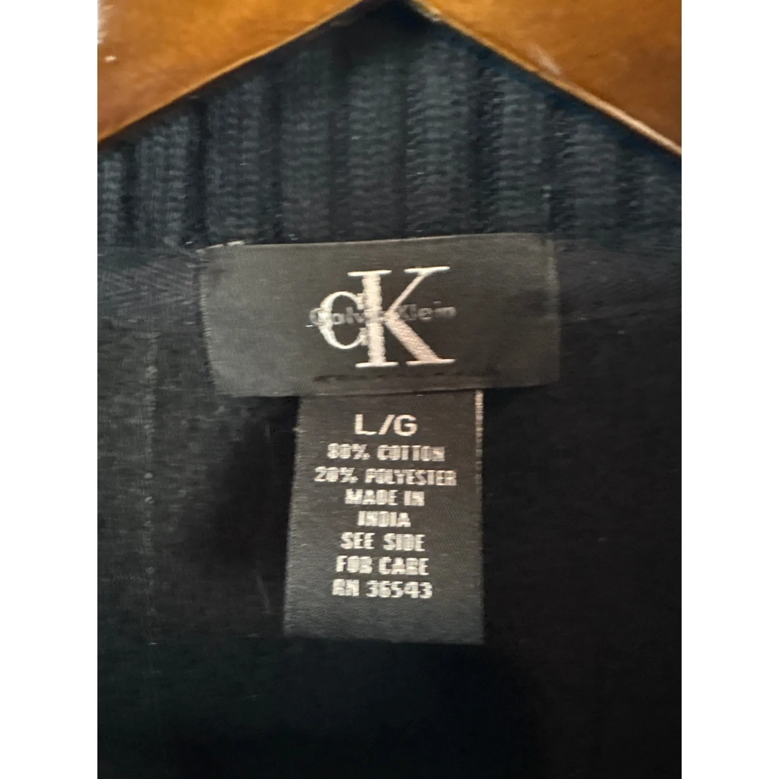 Calvin Klein Women’s  Black Zip-Up Sweater - Image 4