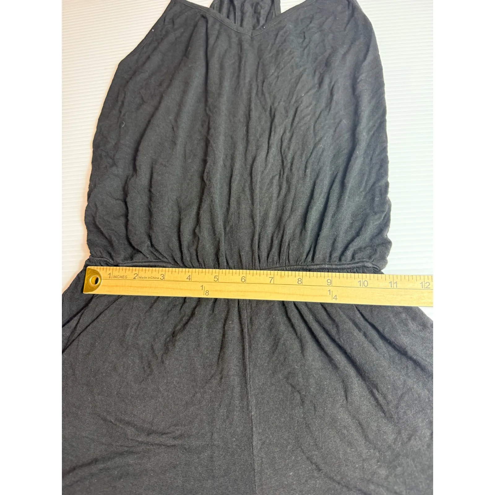 Brandy Melville Black Spaghetti Strap Sleeveless‎ Romper One Size - Image 6