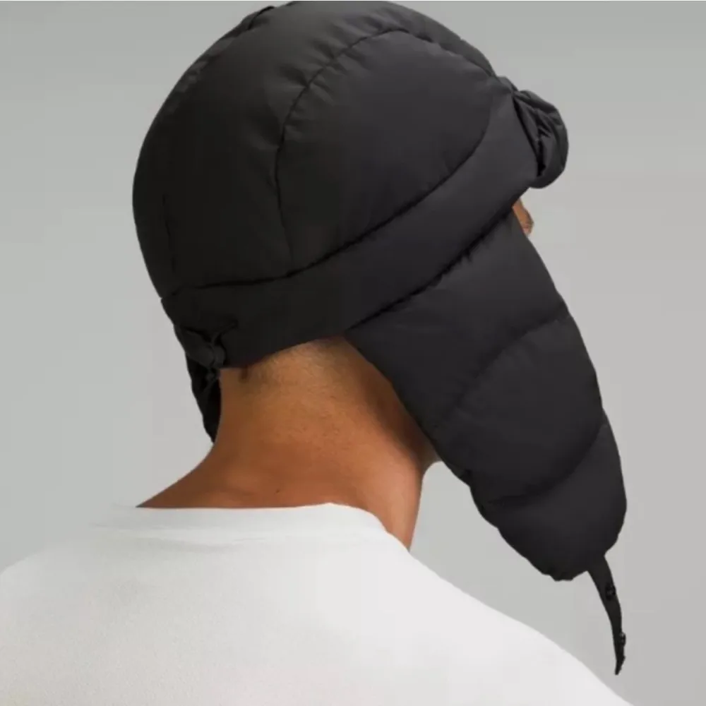 Lululemon Wunder Puff Down Trapper Hat Black XS/S NWT - Image 4