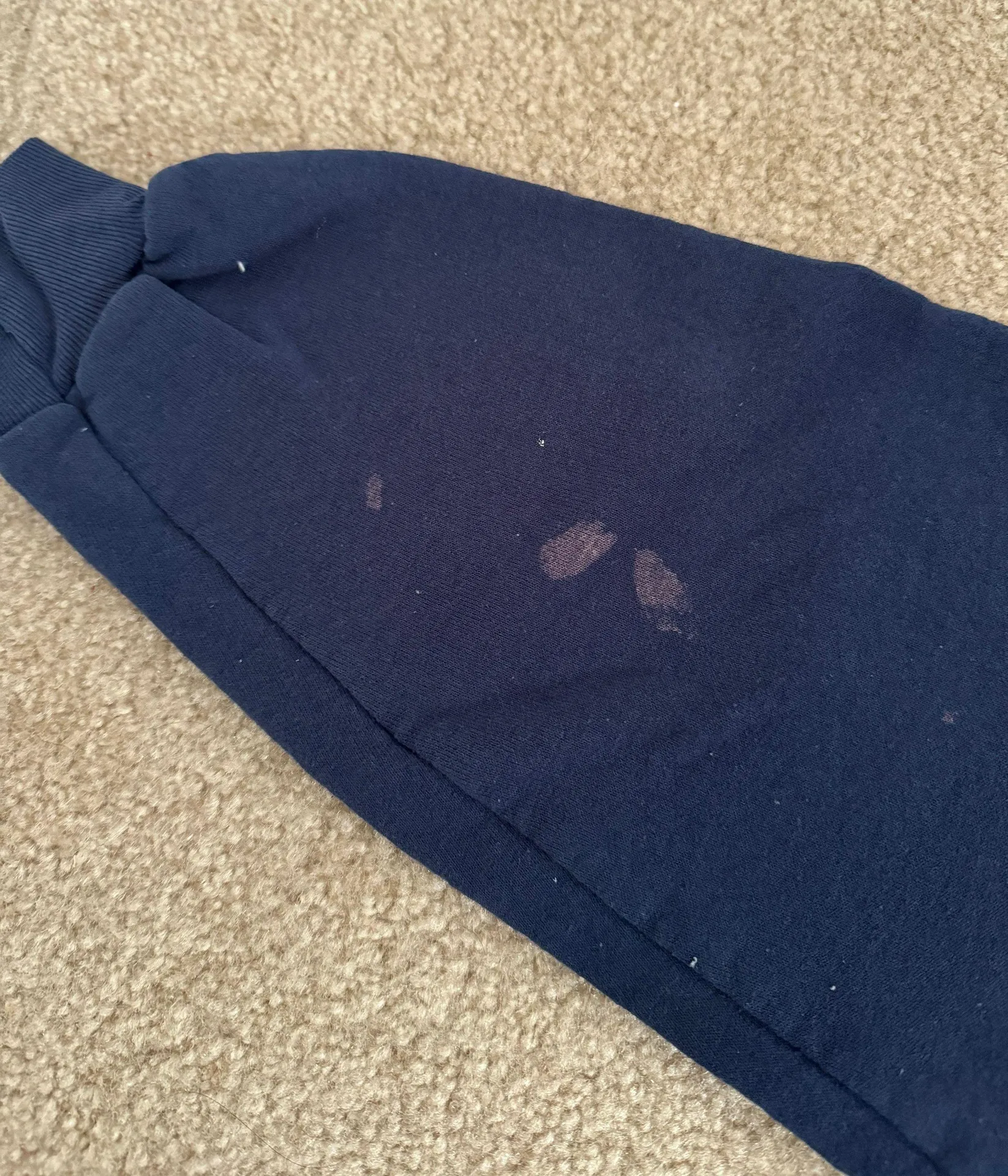 Navy Blue Hoodie Size M - Image 3