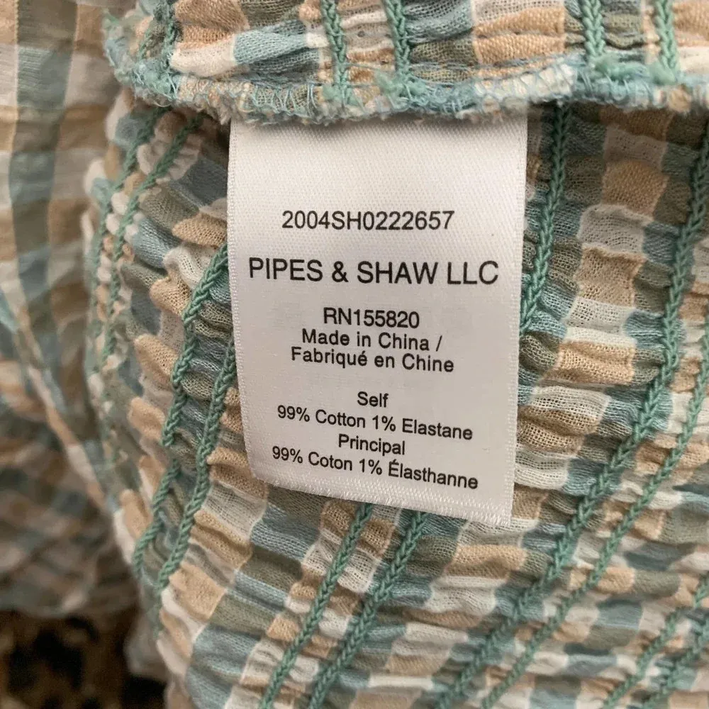 Veronica Beard Cici White‎ Seersucker Smocked Mini Dress Ruffle Hem Size 12 NWT - Image 13