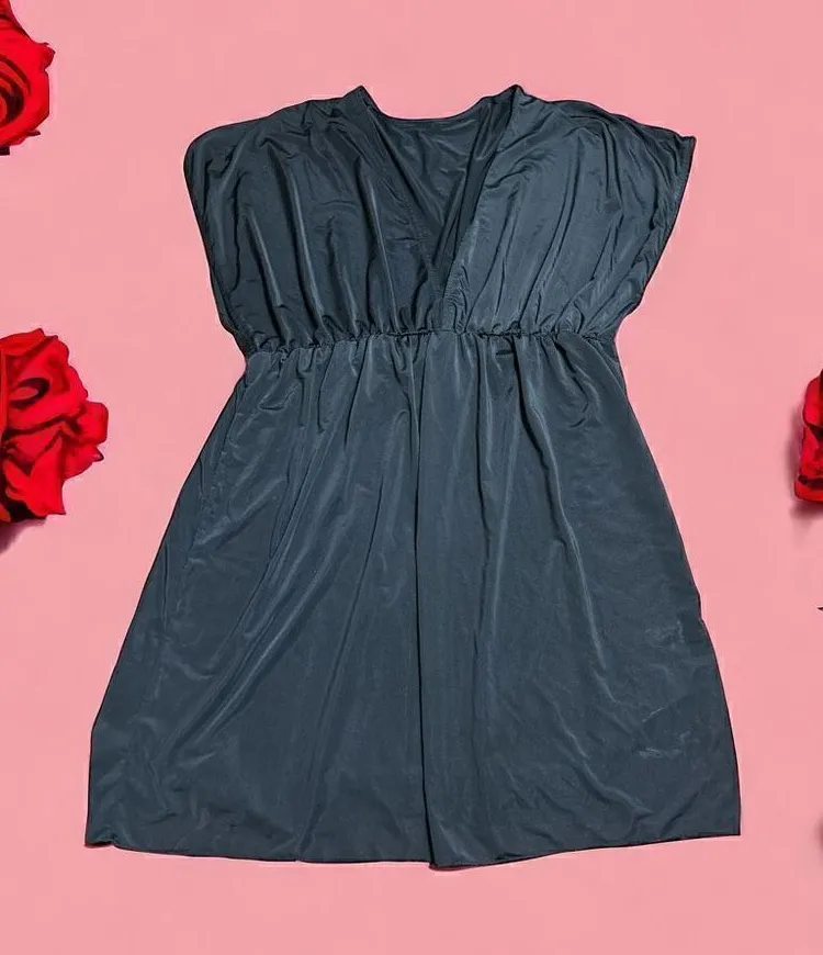 Swimsuit Cover up Black OS - Image 2