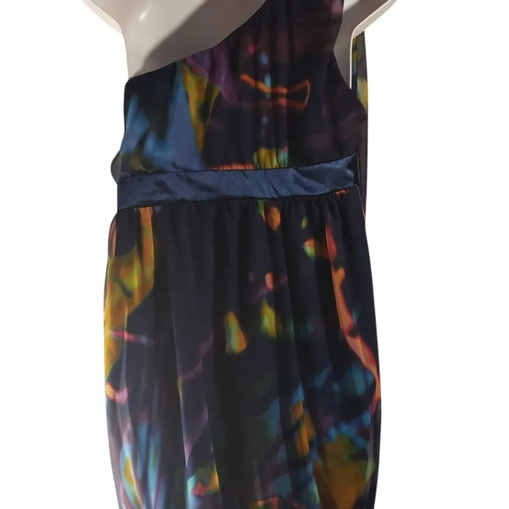 Torrid Multi-Color One Shoulder Dress - Image 6