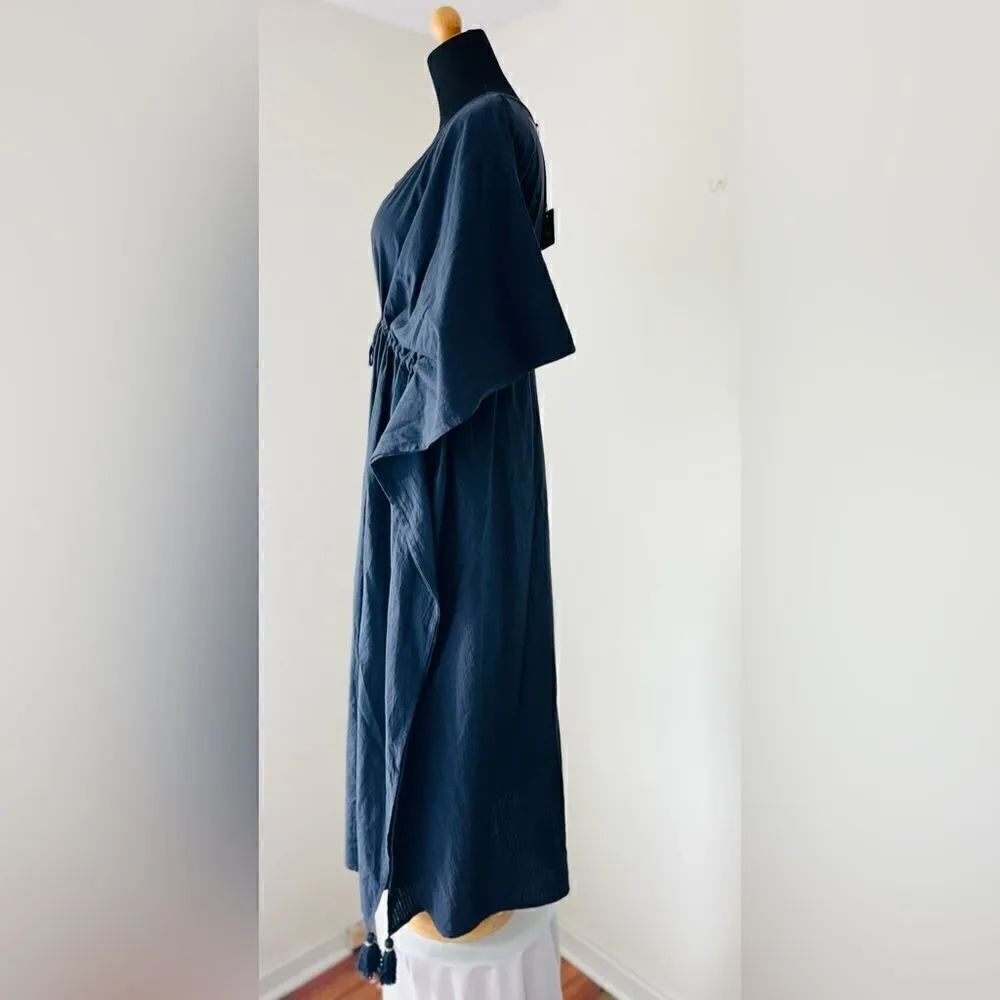 MADISON MATHEWS NWT NAVY BLUE KAFTAN DRESS Size undefined - Image 7