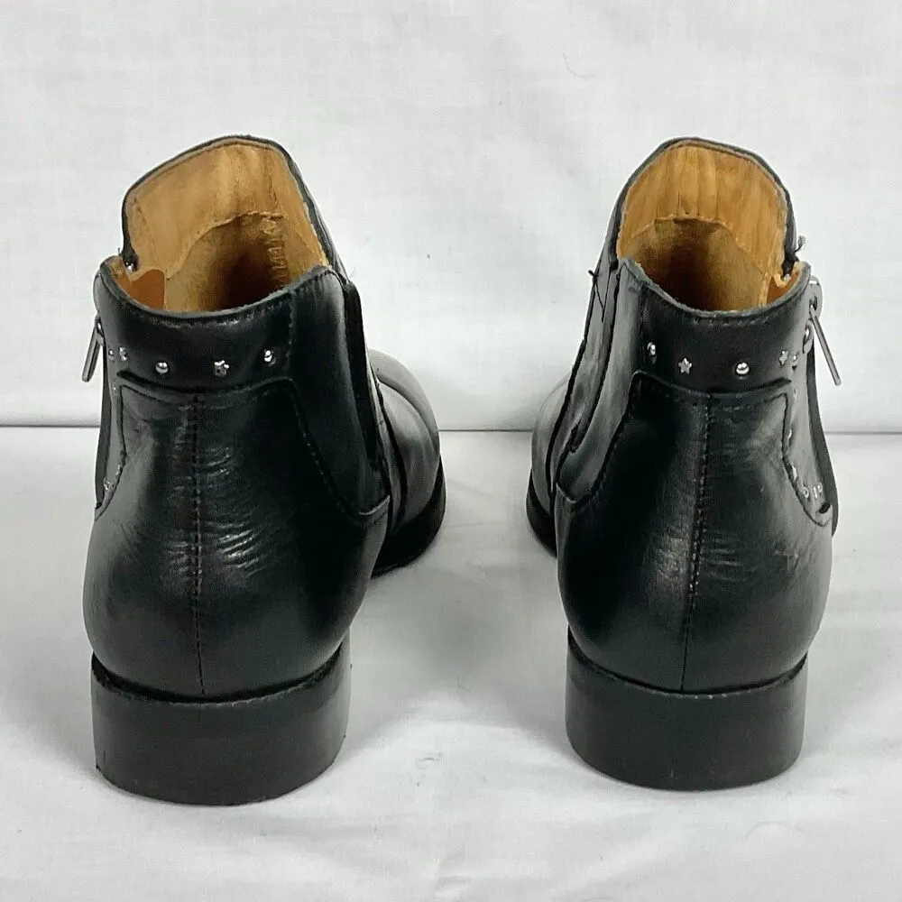 Pikolinos Royal Embellished Leather Ankle Zip Boots Winter Bootie Sz 7.5 - Image 7