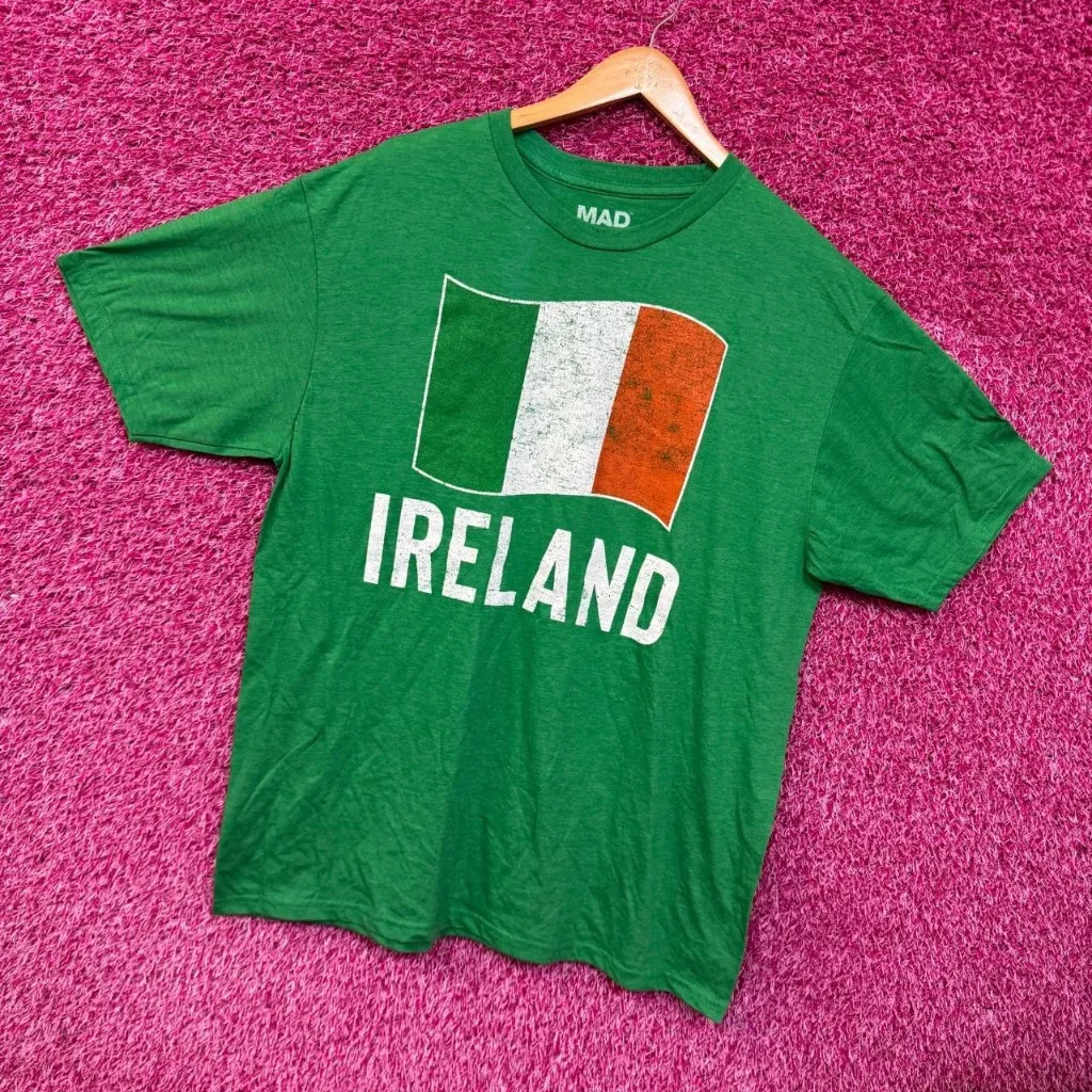 Ireland Irish flag shirt size XL - Image 3