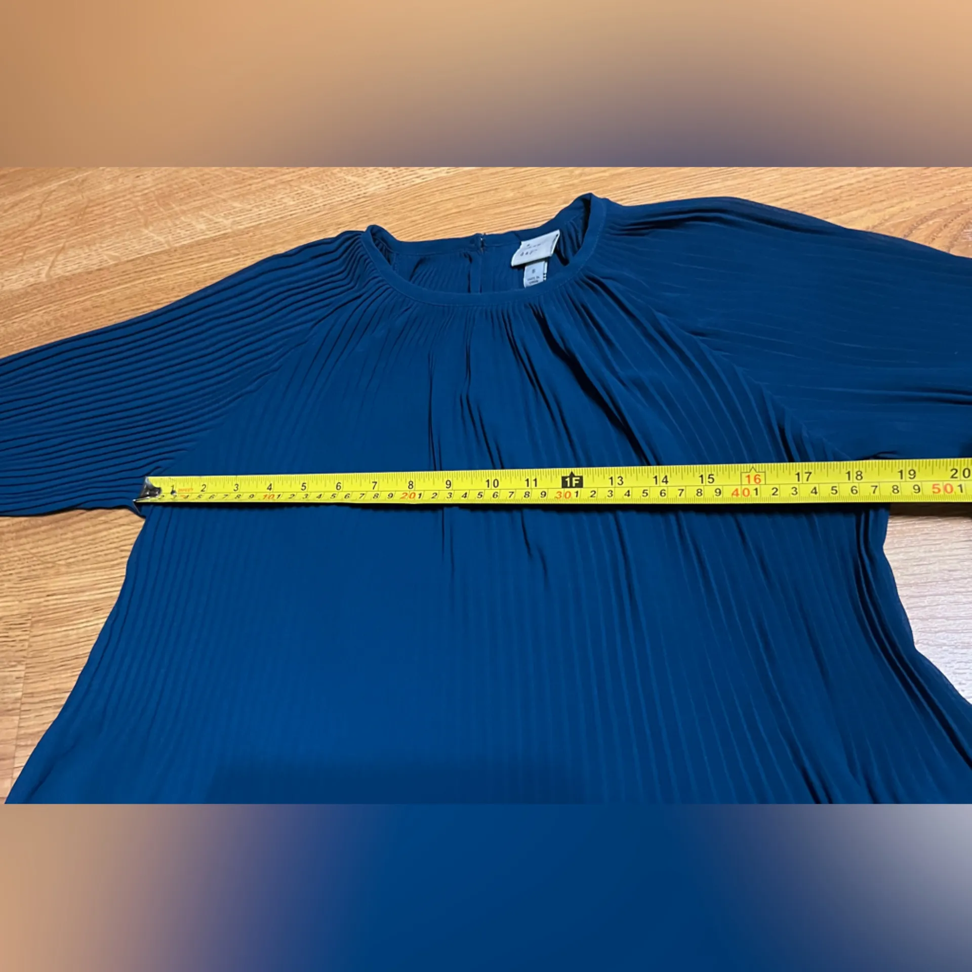 ✨ Bundle Deal: 2 Pleated Long-Sleeve Blouses – $30 ✨ - Image 12