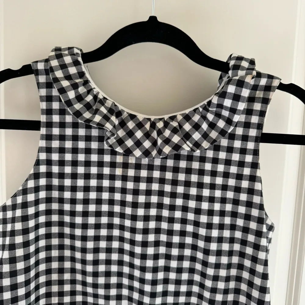 Tyler Böe Black and White Gingham Mini Dress | S - Image 3