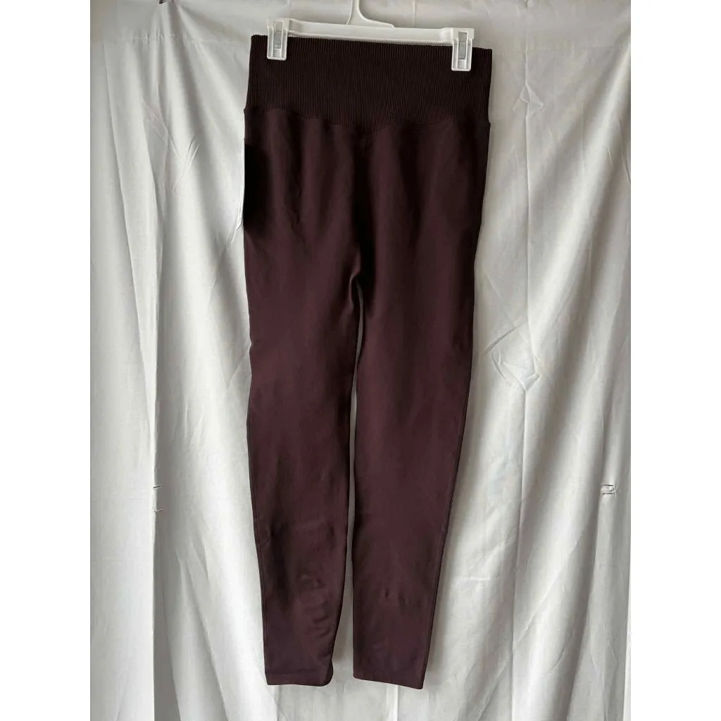 Rhone Evolve Seamless Legging in Brown Berry Womens Size Large Red - Image 2