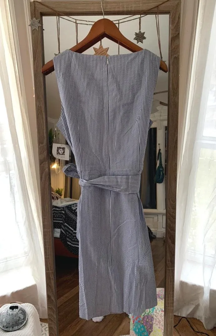 Anne Klein Seersucker Dress - Image 2