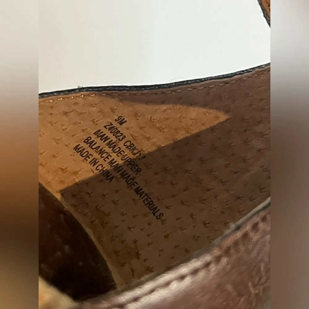 BOC Vegan Gladiator Kirra Faux Leather Strappy Sandal Brown Buckle Women’s Sz 9 - Image 16