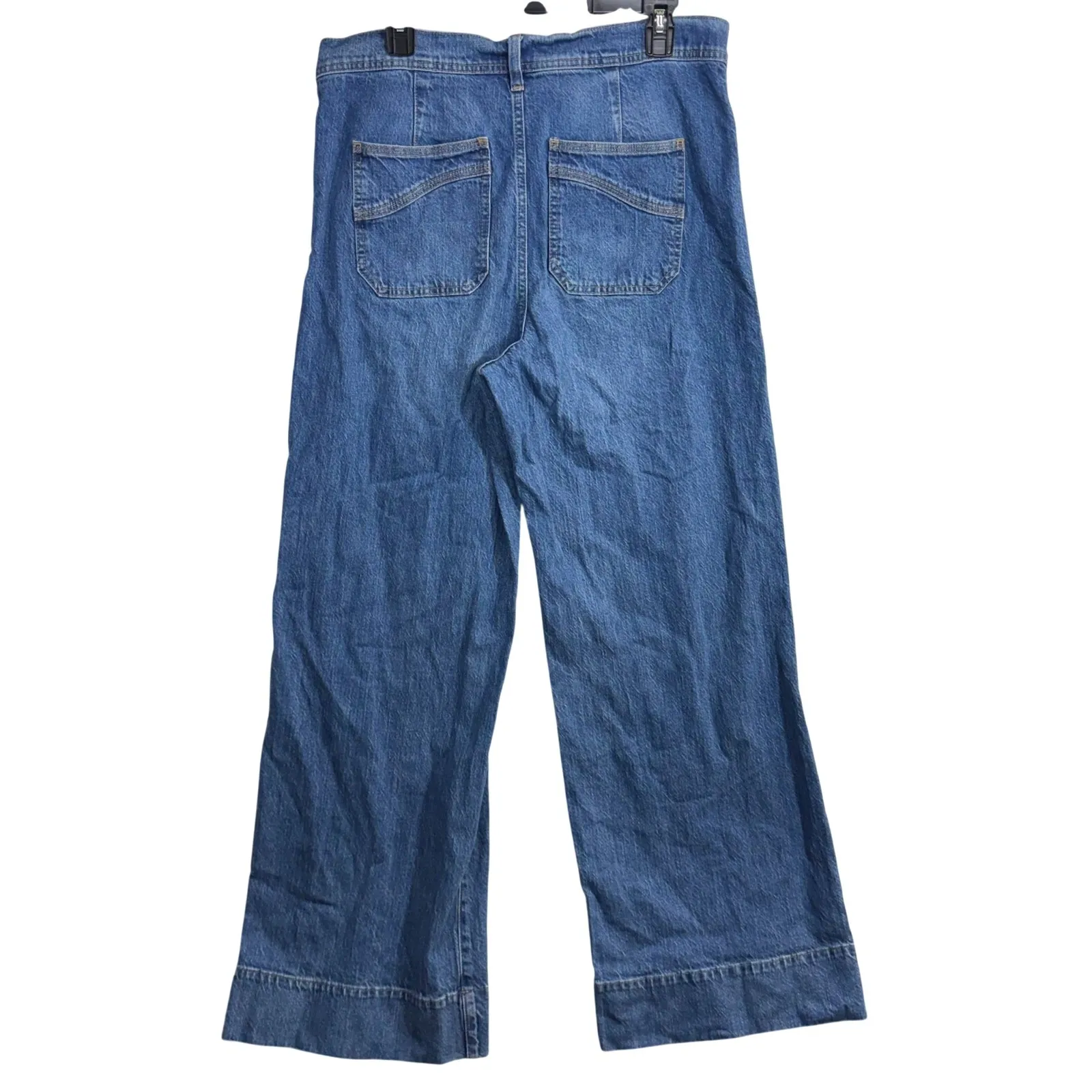 GAP 32W 14 LONG Wide-Leg Sky High Rise Jean Denim Minimalist 90s Retro Capsule - Image 4