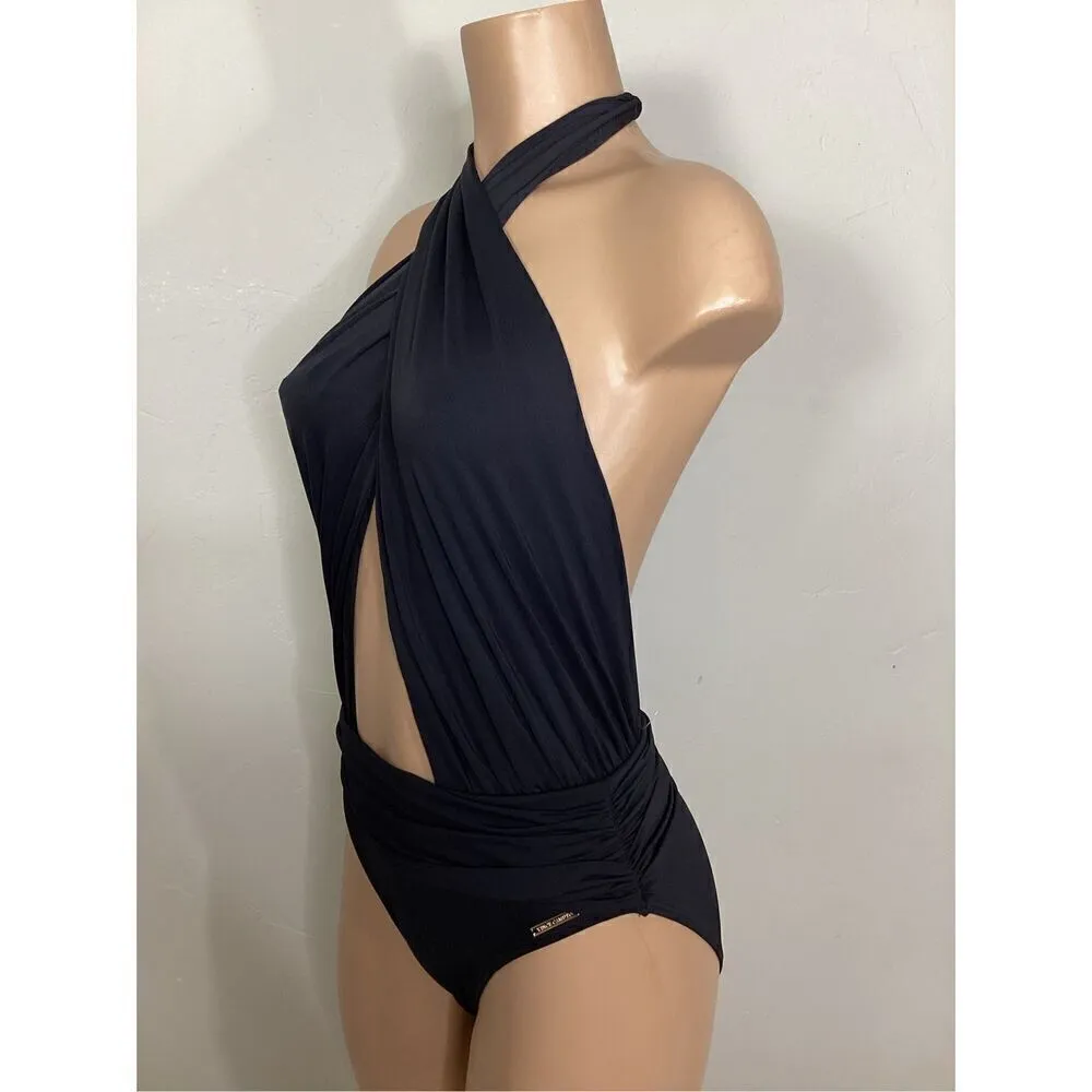 New. Vince Camuto Wrap swimsuit. Size 10. Retails $129 - Image 8