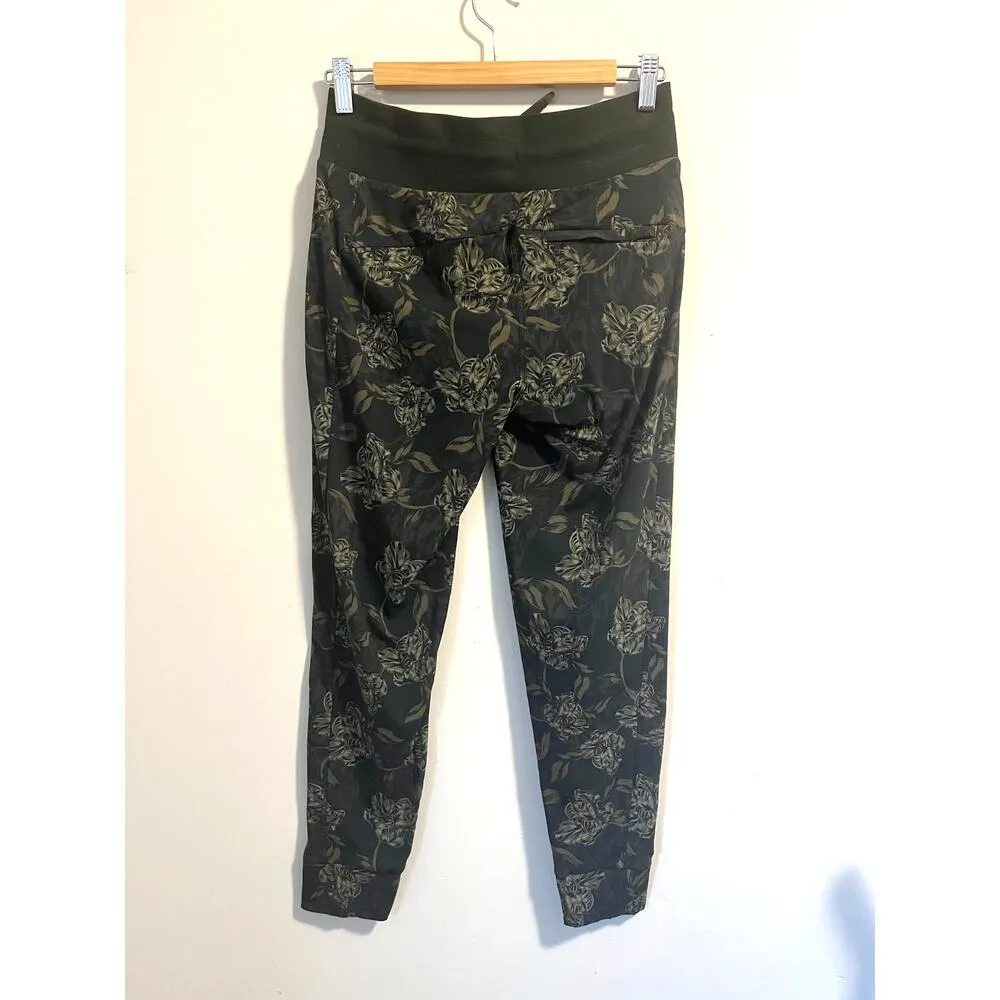 ATHLETA Trekkie North Printed Jogger Fitted Mid-rise Moody Floral Women's sz. 0 - Image 5