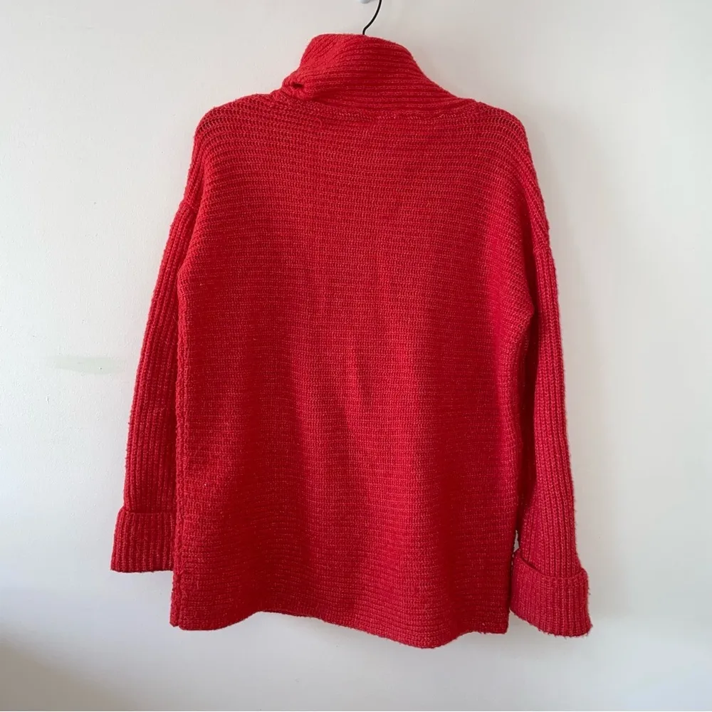 Pilcro Oversized Cowl Neck Cuffed Sleeve Sweater Size XS - Image 9